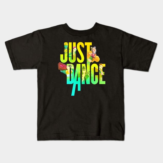 Just Dance Story Characters Kids T-Shirt by illu